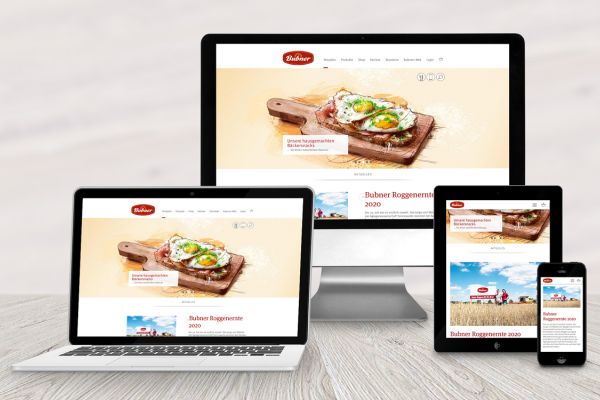 Bäckerei Bubner – Website